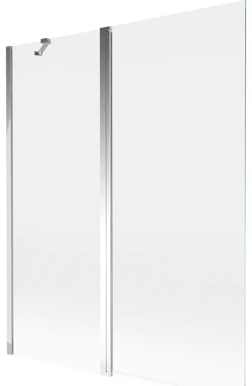 Mexen Mist parawan nawannowy 2-skrzydłowy 140 x 150 cm, transparent, chrom - 8A9-140-011-01-00