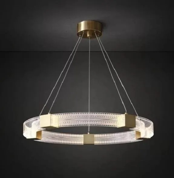 Żyrandol LED, pierścień - Nati - średnica 50cm