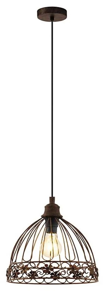 Eglo 43025 - Lampa wisząca na przewodzie SUMMERHALL 1xE27/60W/230V