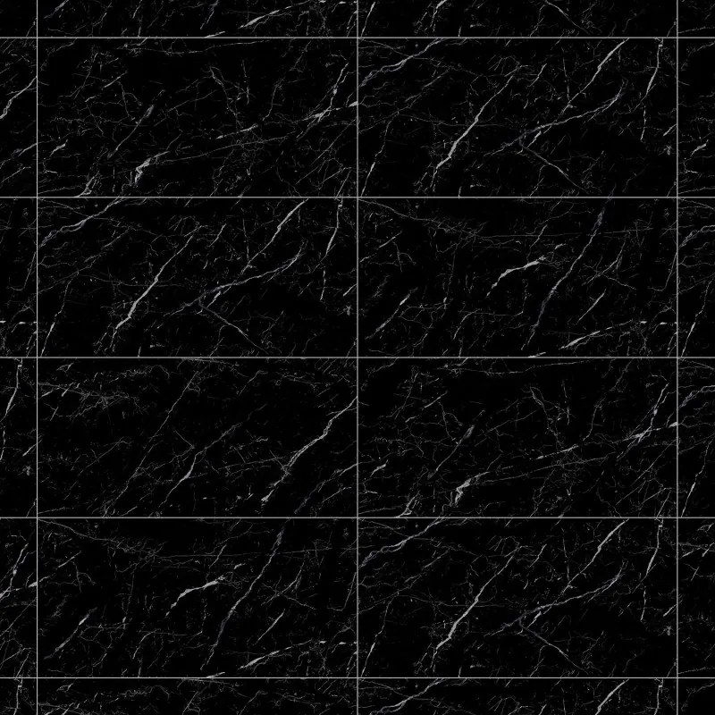 Mexen Simba Black gres szkliwiony rekt. G1, płytka podłogowo-ścienna 120 x 60 cm, wysoki połysk - TL210-120-060-00