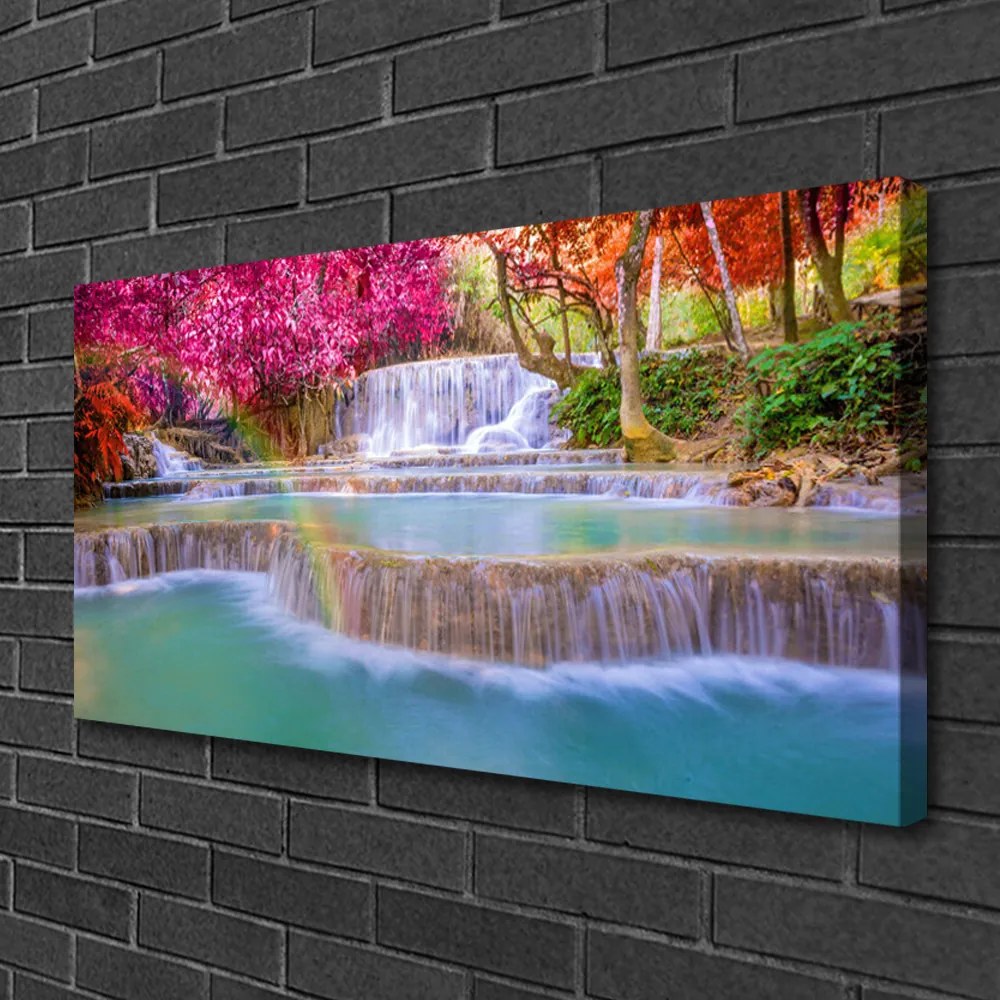 Fotoobraz na płótnie Kaskada Czystej Wody