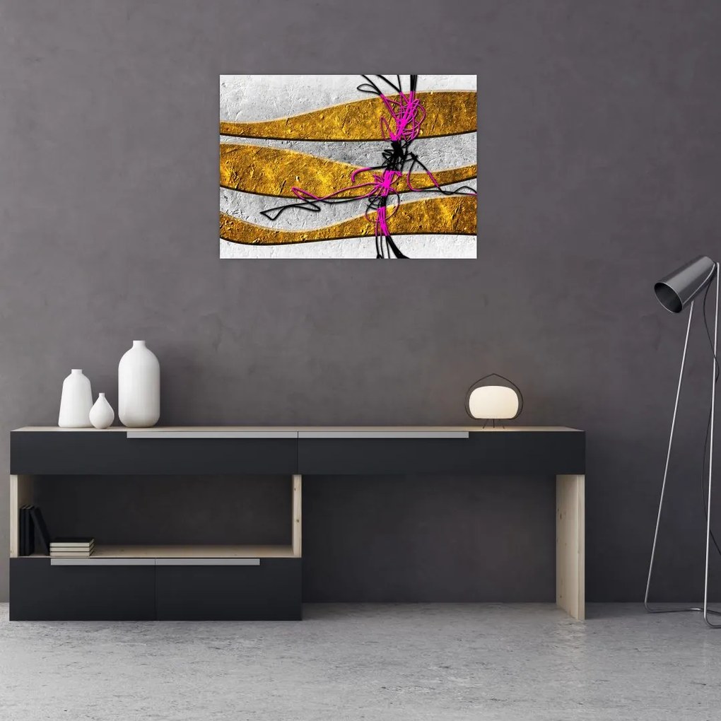 Obraz abstrakcji (70x50 cm)