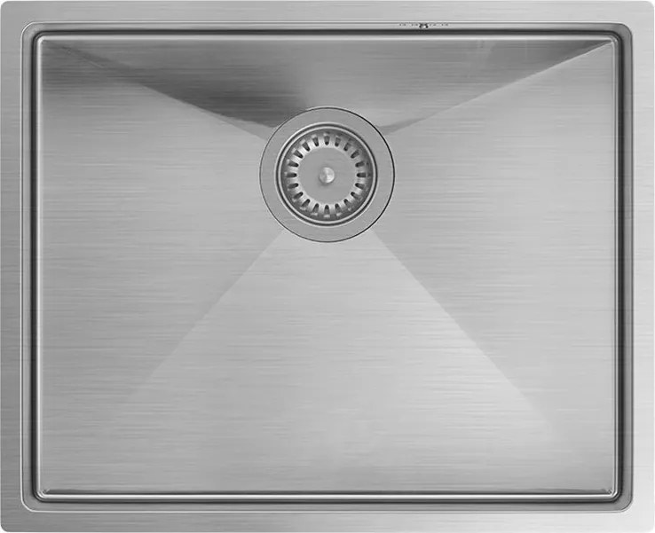 Zlewozmywak stalowy ANTHONY 60 Nikiel szczotkowany