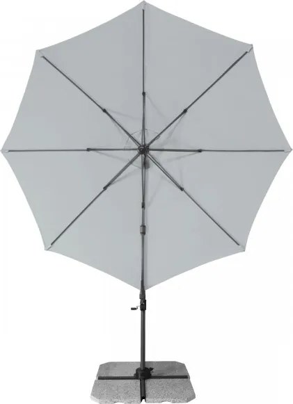 Derby RAVENNA 330 cm jasnoszara