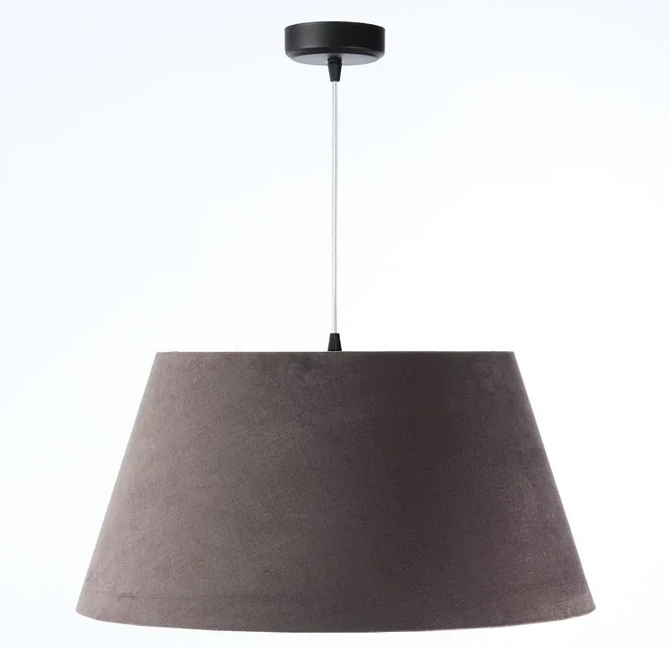 Brązowa trapezowa lampa wisząca nad stół 2X S409 F8-E46
