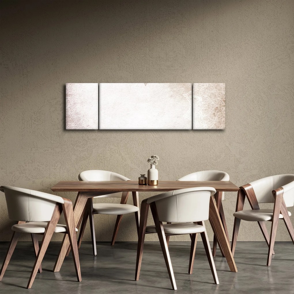 Obraz - Mandale na ścianie (170x50 cm)