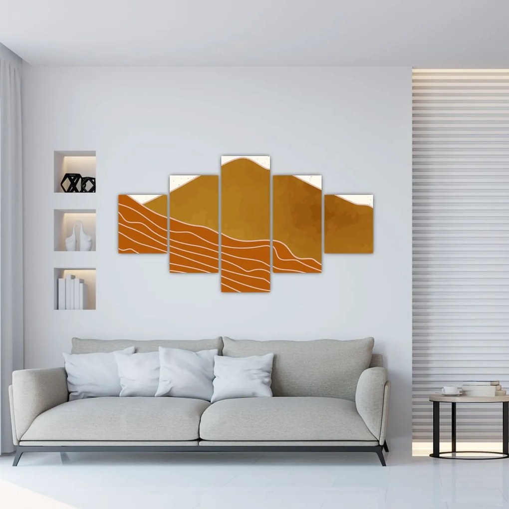 Obraz - Spacefrog design mountain N⁰1 (125x70 cm)