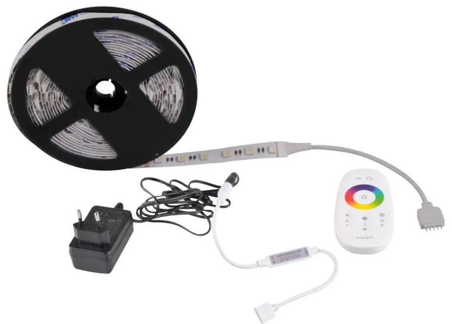 LED RGBW 3m 22W 24LED/230V z regulacją + DO
