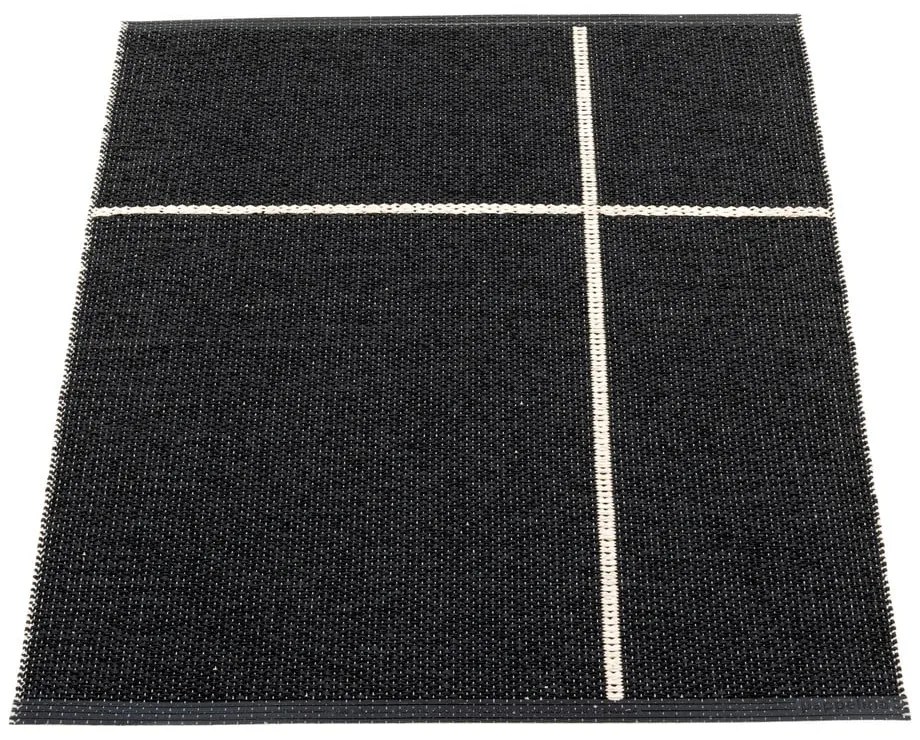 Czarny dywan odpowiedni na zewnątrz 70x90 cm Fred Black – Pappelina