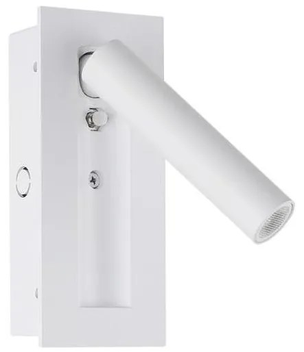 Kinkiet punktowy LED/2W/230V 3000K biały