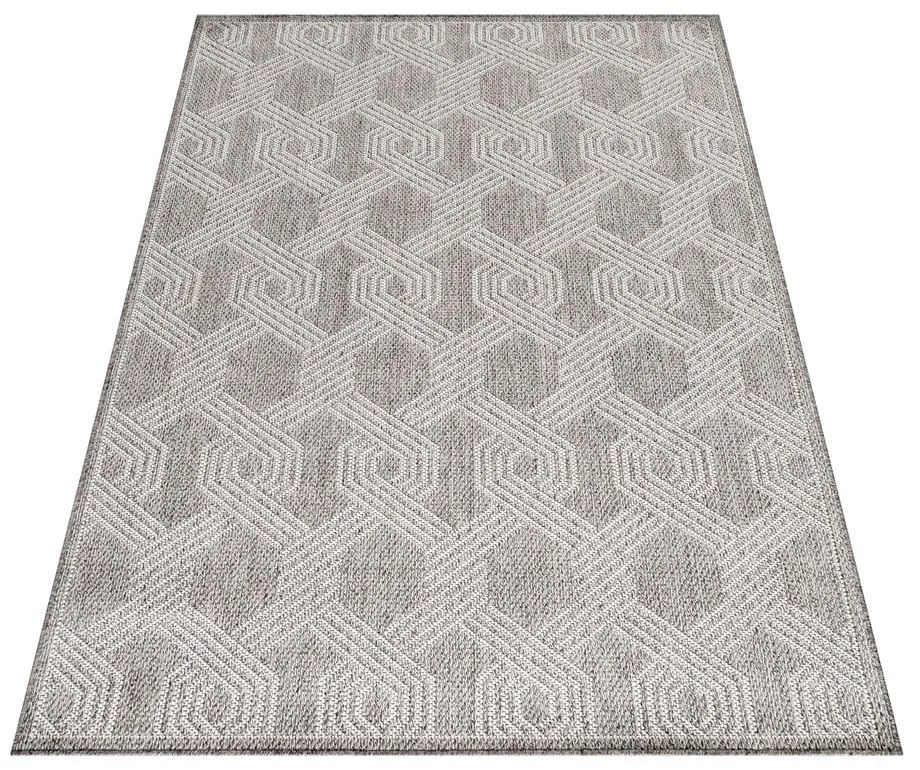 Szary dywan odpowiedni na zewnątrz 120x170 cm Aruba – Ayyildiz Carpets