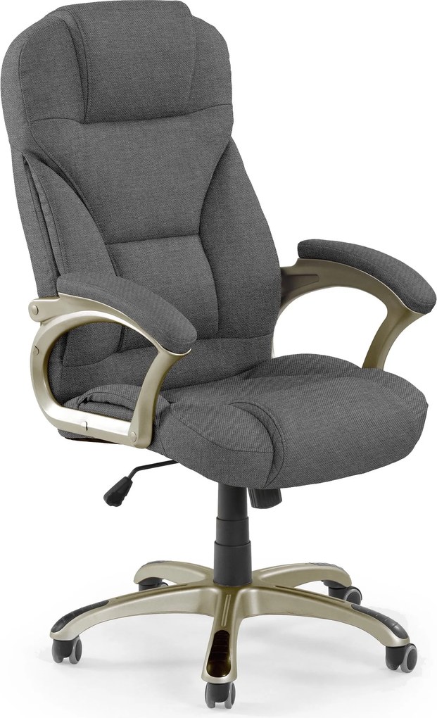 Tapicerowany fotel gabinetowy z podłokietnikami Desmond 2