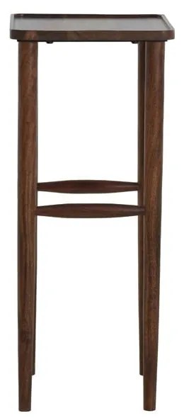 Stolik z litego drewna akacjowego 42x42 cm Qiano – Light &amp; Living