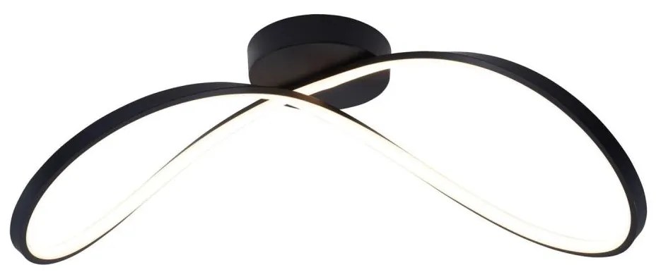 Zuma Line 19600C-BK - LED Żyrandol natynkowy ERDA LED/45W/230V 3000/4000/6000K