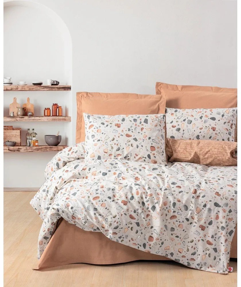 Pościel jednoosobowa z bawełny renforcé 140x200 cm Earth-Inspired Calm – Mila Home Luxury