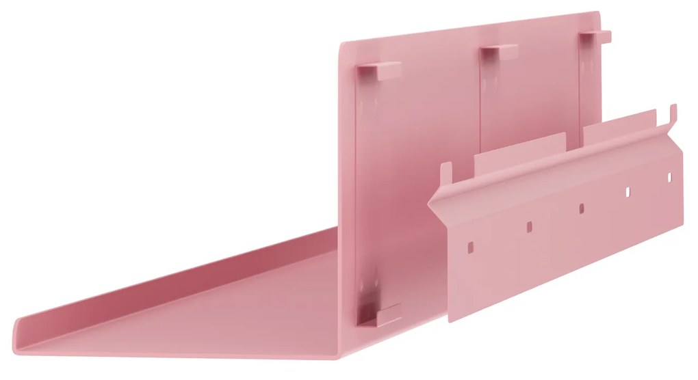 Półka wisząca JOANNE 700 mm, Fresh Style: pudrowy róż