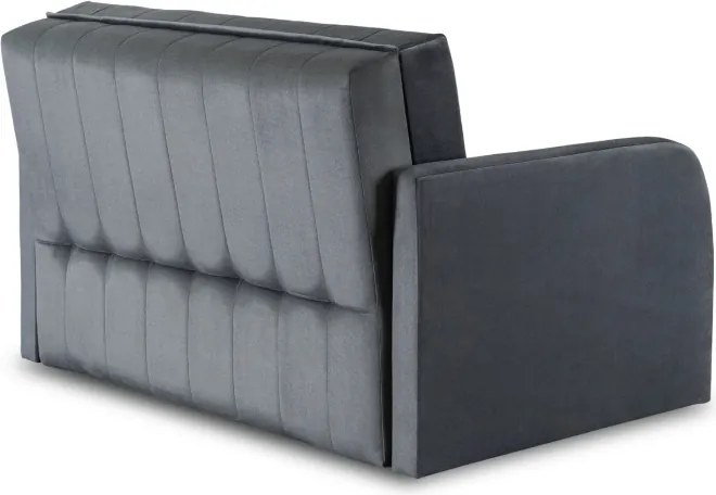 Fotel do Spania VERO 2 Rozkładany Dwuosobowy Amerykanka Szary Nowoczesny