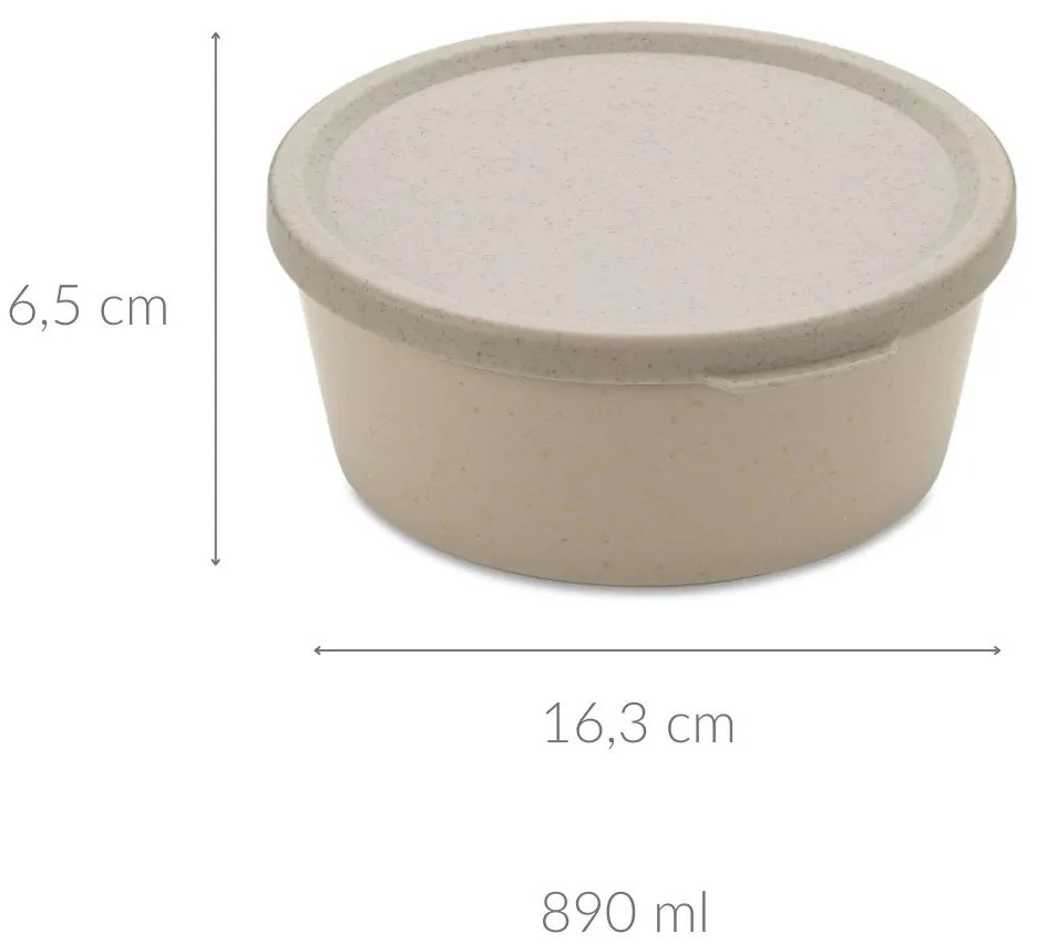 Pojemnik na żywność CONNECT BOWL, hermetyczny, 890 ml, KOZIOL