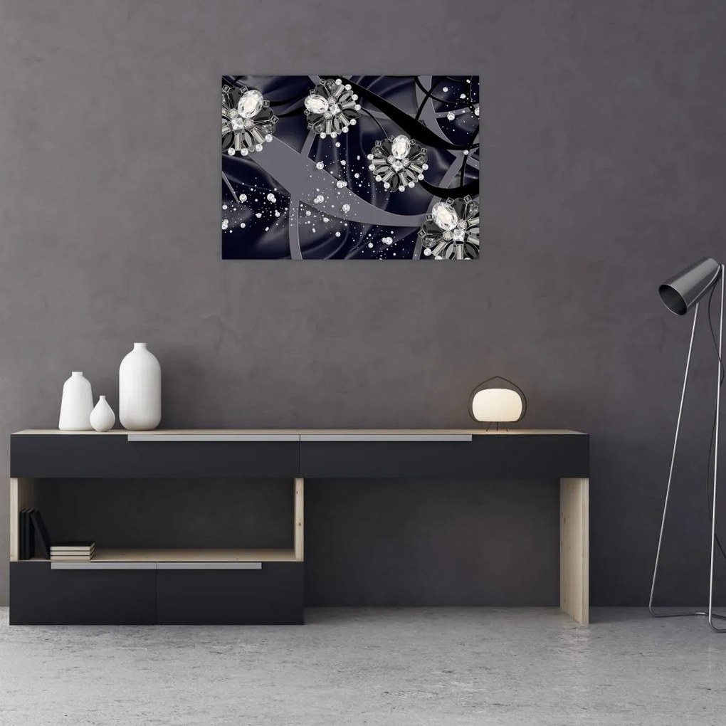Obraz - Diamenty w pomieszczeniu (70x50 cm)