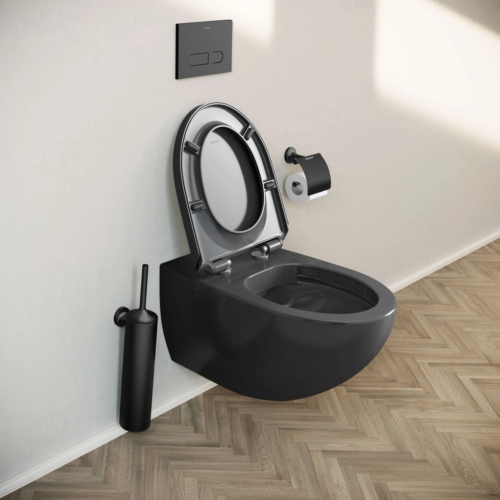 Duravit DuraVento wiszący zestaw WC bez kołnierza