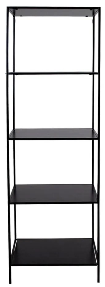 Czarny regał House Nordic Vita Shelf, 51x170 cm