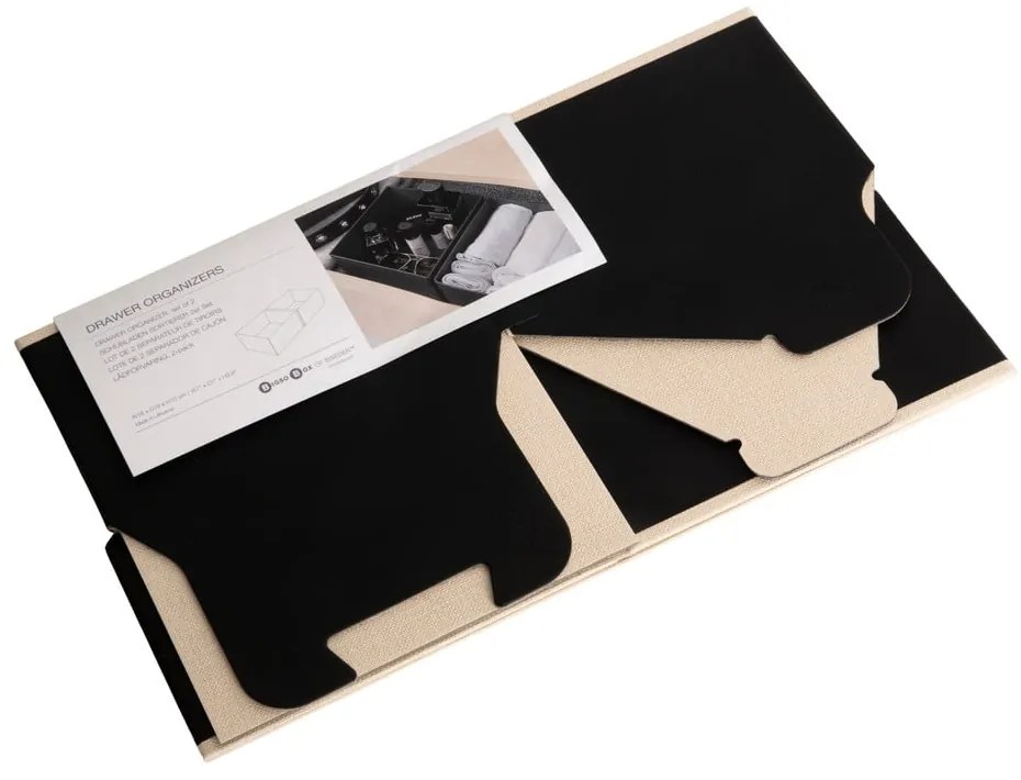 Kartonowe organizery do szuflady zestaw 2 szt. – Bigso Box of Sweden