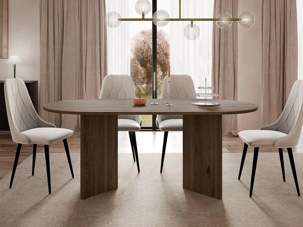 Stół owalny Delkow 22 mm