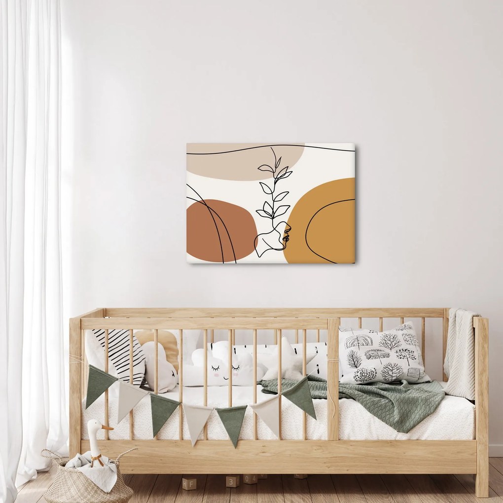 Obraz - Kształty Boho (70x50 cm)