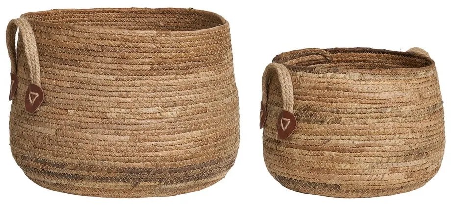 Wiklinowe koszyki zestaw 2 szt. ø 39x28,5 cm Aosta – House Nordic