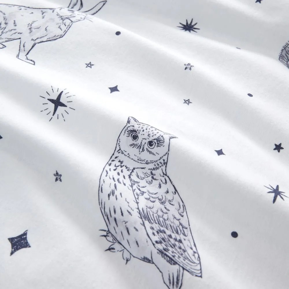 Flanelowa pościel dziecięca jednoosobowa 135x200 cm Starlight Animals – Bianca