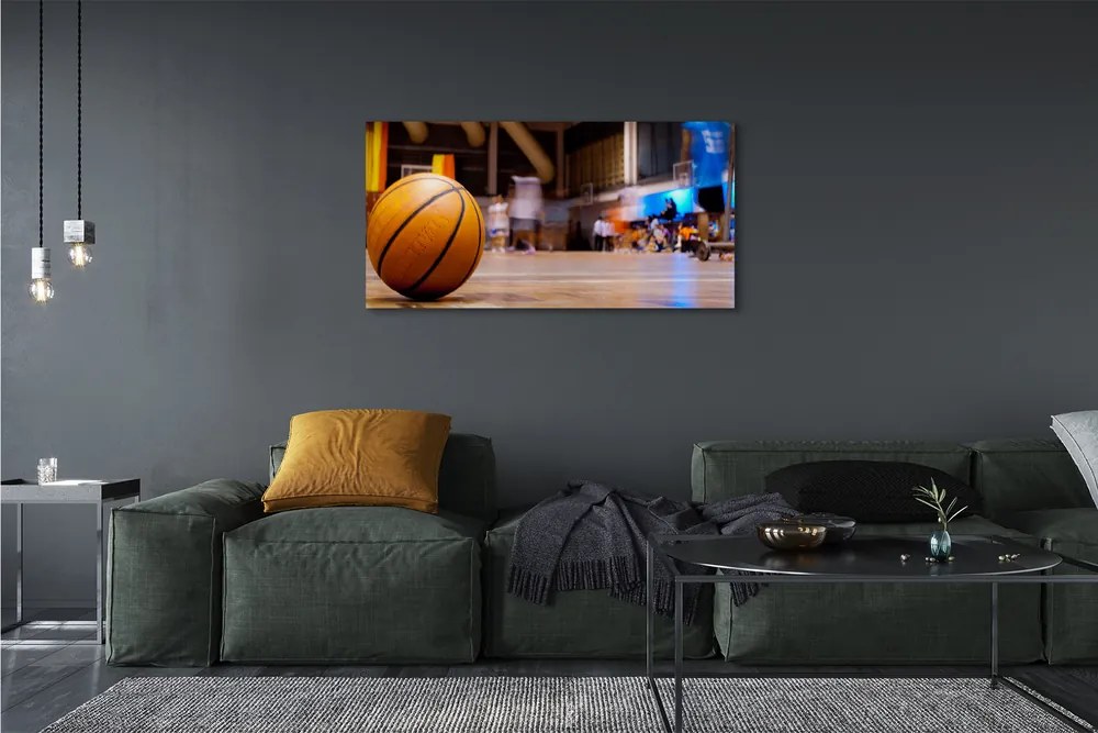 Obraz canvas na ścianę Emocje Na Boisku Koszykówki