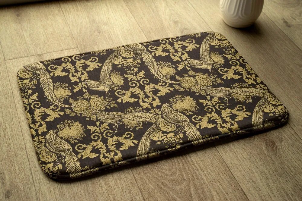 Dywanik łazienkowy Dywanik łazienkowy Ptaki Abstrakcja