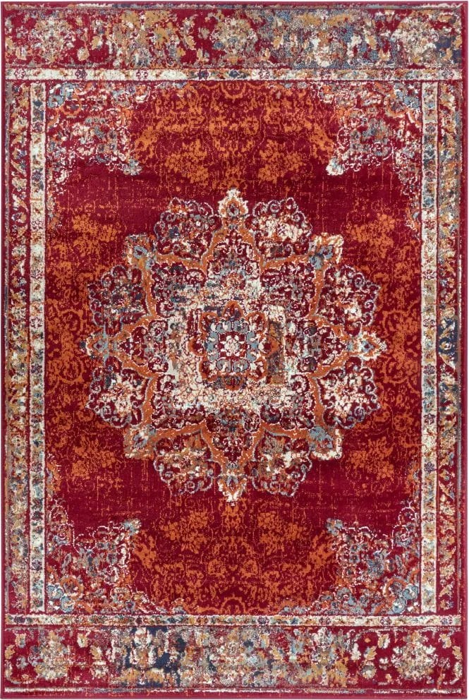 Dywan klasyczny Luxor Rozeta czerwony 160 cm x 235 cm