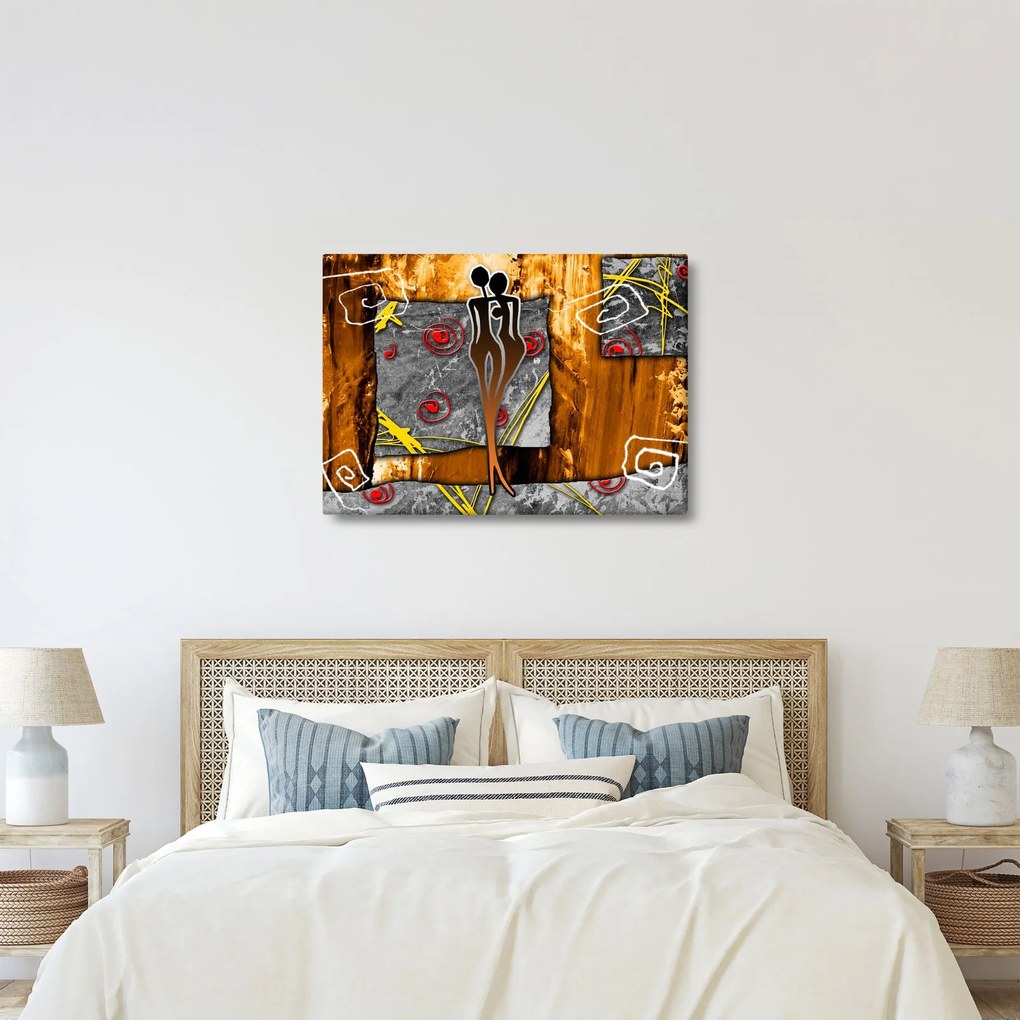 Obraz starożytnego obrazu (70x50 cm)