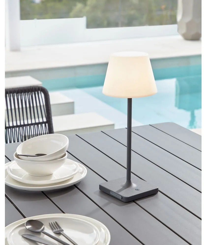 Lampa zewnętrzna na USB ze ściemniaczem Aluney – Kave Home