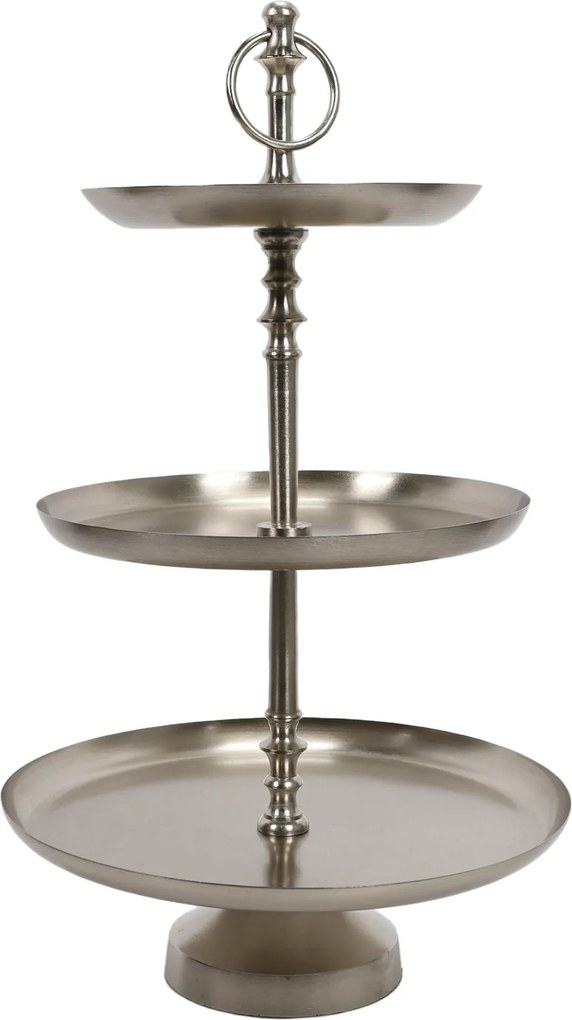 Metalowa patera 3 poziomy, 50 cm