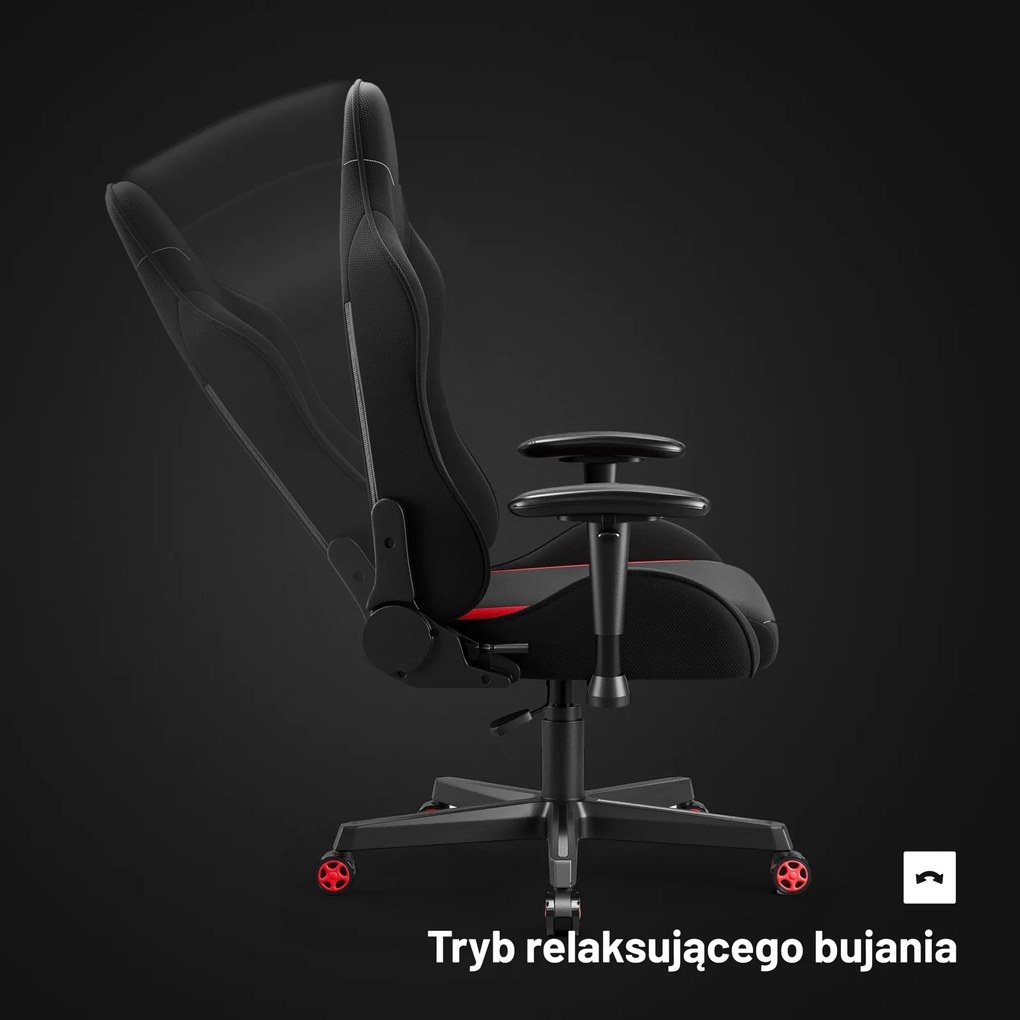 Fotel do gamingu Diablo X-St4rter czarno-czerwony