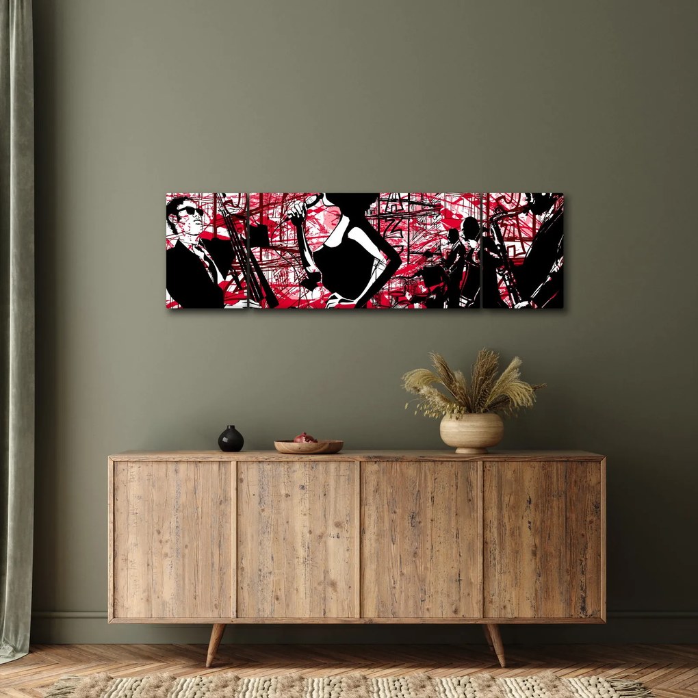 Obraz - Jazz (170x50 cm)
