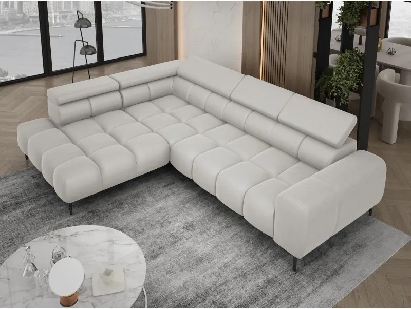 Narożnik PLAZA L z elektryczną regulacją siedziska WERSAL