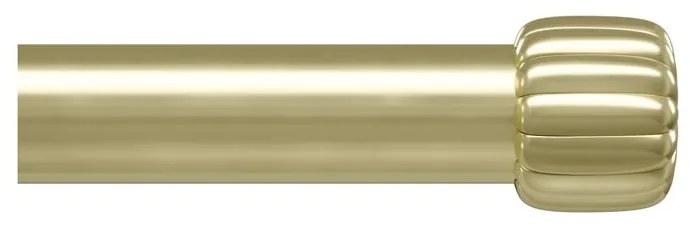 Stalowy regulowany karnisz w kolorze złota 91 - 168 cm Cleo – Umbra