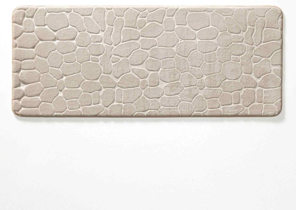 Podłużna mata łazienkowa z tłoczonym wzorem, 50 x 120 cm