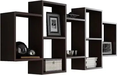 Ścienna półka modułowa wenge L8-S54
