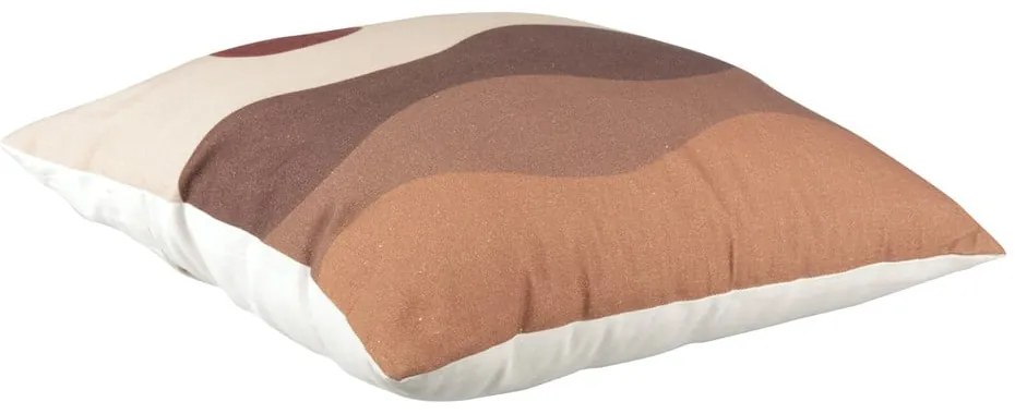 Brązowo-beżowa bawełniana poduszka PT LIVING Sand Sunset, 45x45 cm