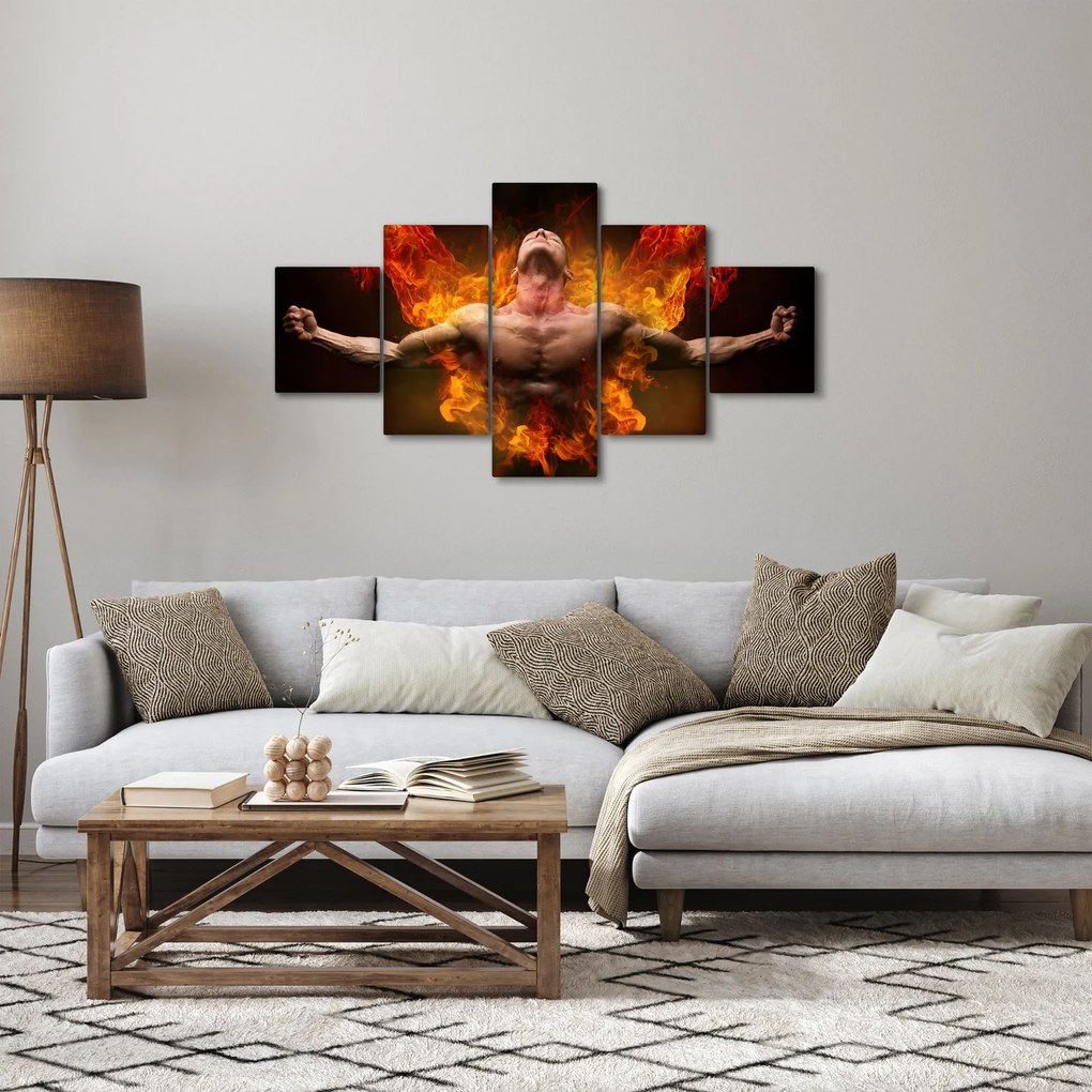 Obraz - Męska moc (125x70 cm)