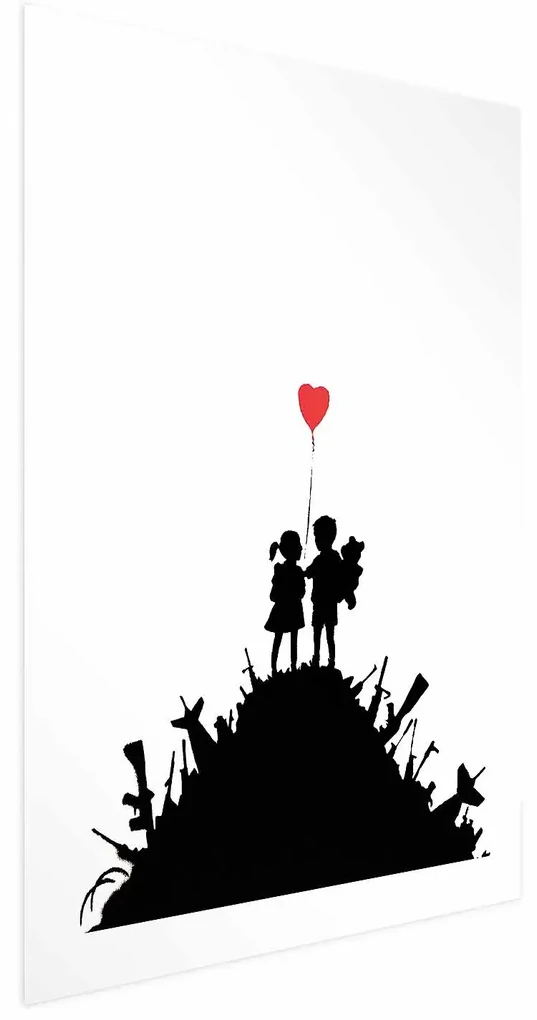 Plakat Pole bitwy 21x30 cm bez ramy z marginesem ARTGEIST B