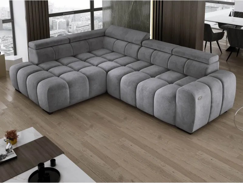 Narożnik BULL L Lewostronny z Elektryczną Regulacją SALVADOR 14 WERSAL