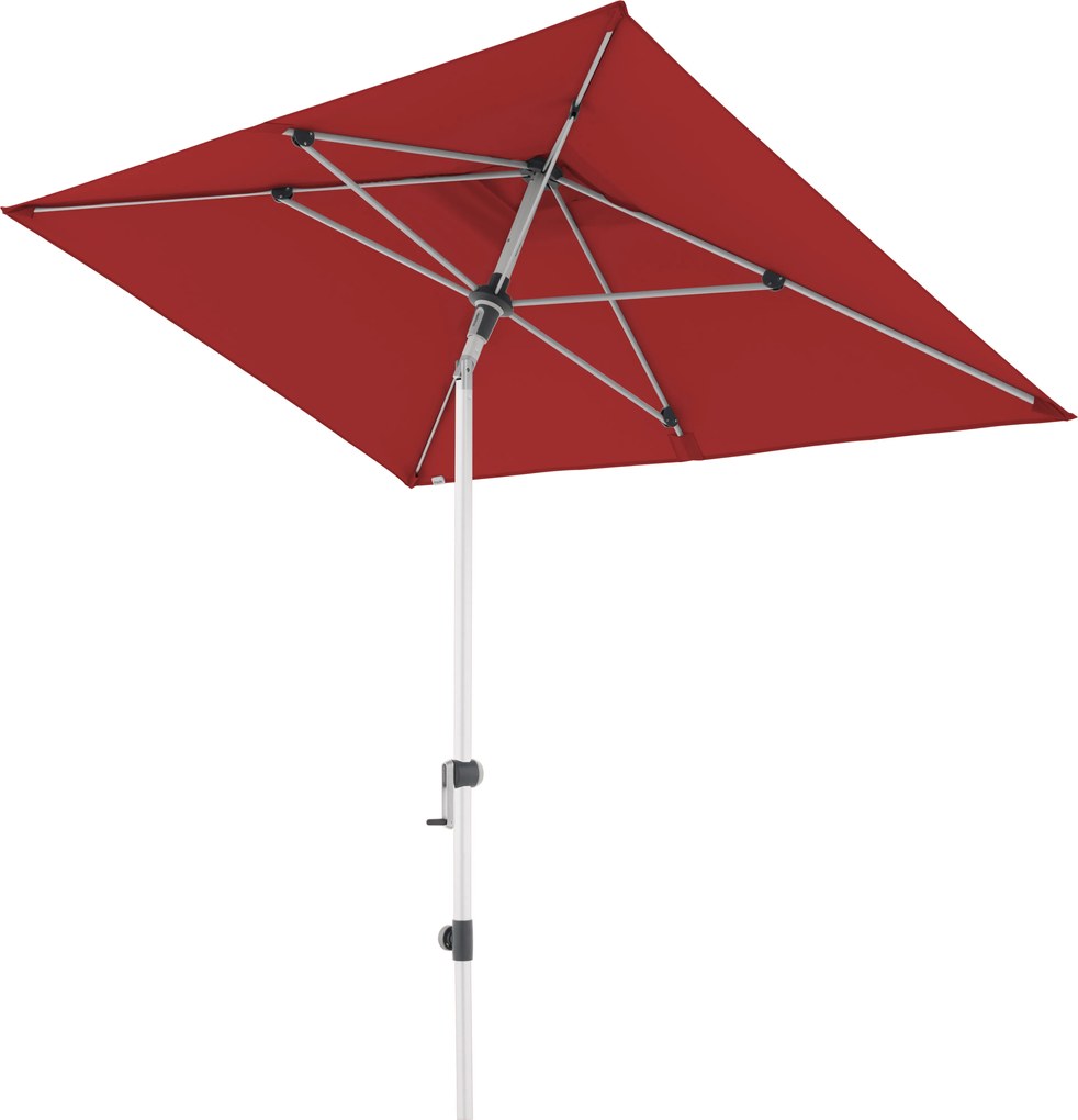 Doppler EXPERT parasol ogrodowy 220 x 140 cm bordowy
