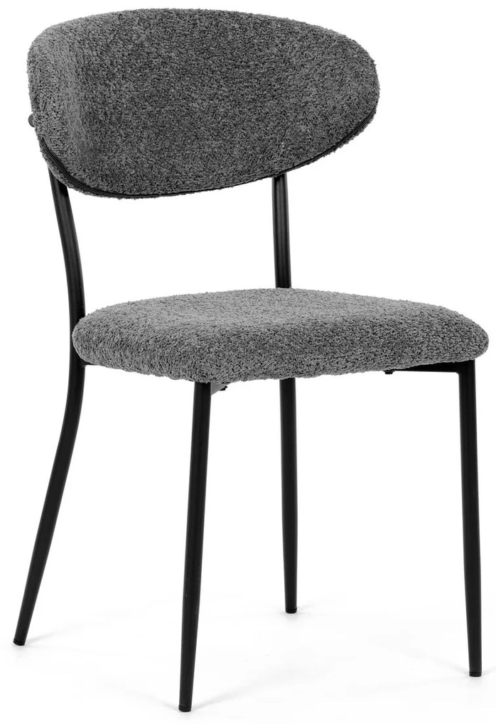 Zestaw krzeseł do jadalni CT-W1021 GREY2, 4 szt.