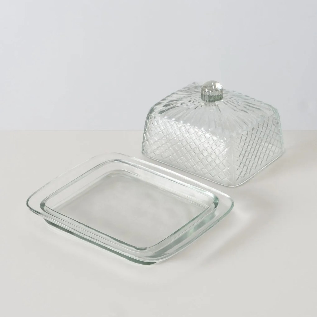 Maselniczka szklana GLASSY