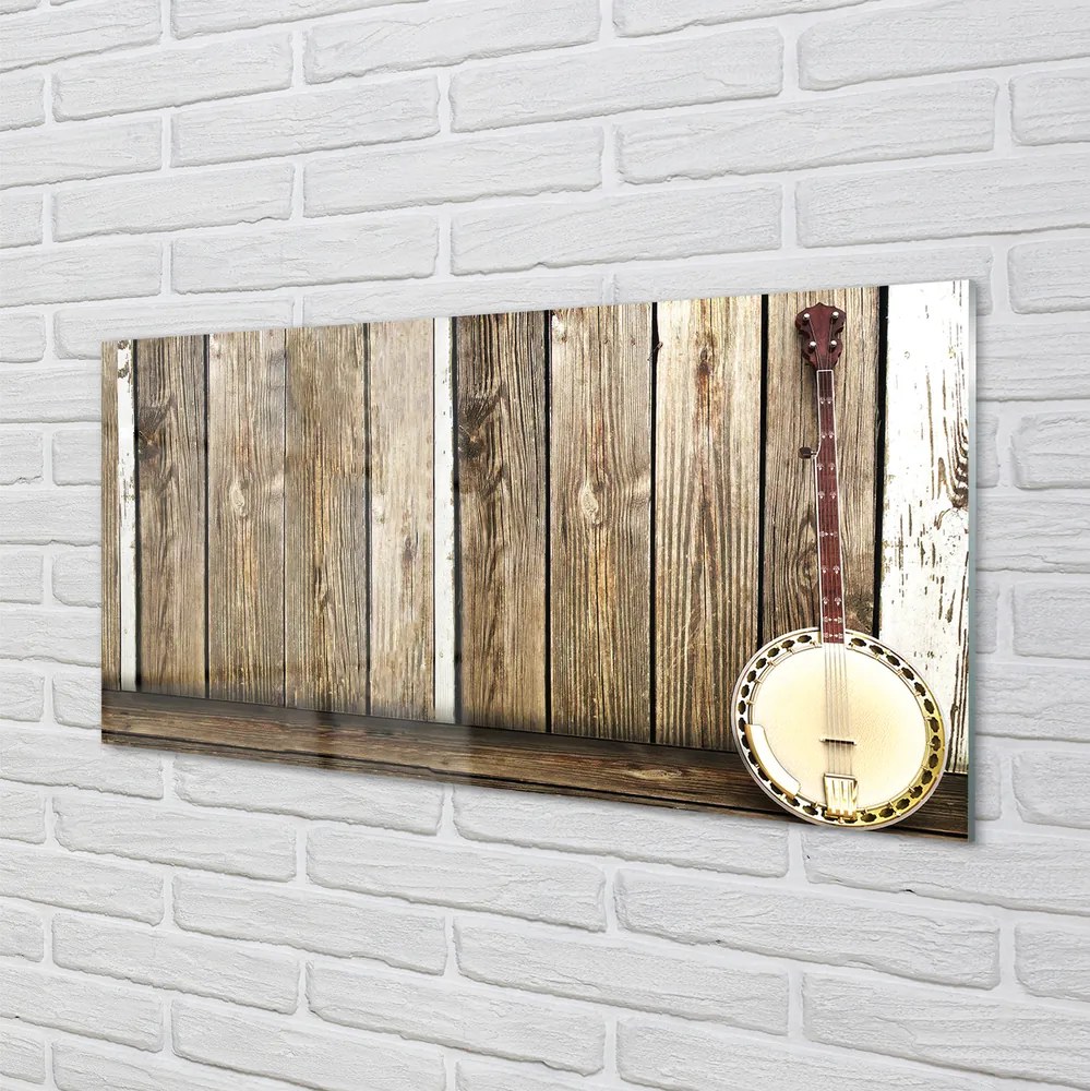 Szklany Panel Hawajskie Brzmienie Ukulele